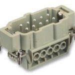 Harting 0933 010 2601 Heavy Duty Connector Insert 10WAY SCREW RoHS Parts Distributor Harting 0933 010 2601 Heavy Duty Connector Insert 10WAY SCREW RoHS