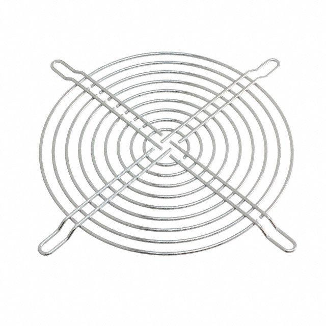 109-019E Sanyo Denki Nickel, Chrome Plated Fan Guard 120mm Sq Parts Distributor 109-1051 Sanyo Denki