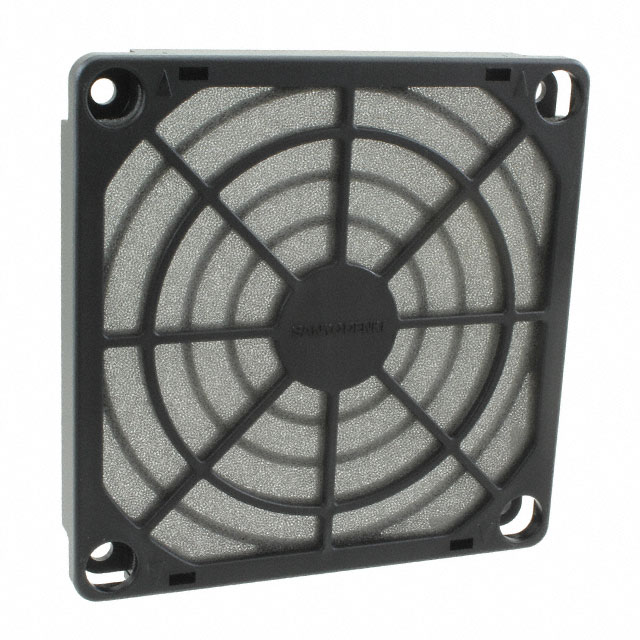 109-1001F40 Sanyo Denki Fan Filter 92mm Square Parts Distributor 109-1001F40 Sanyo Denki