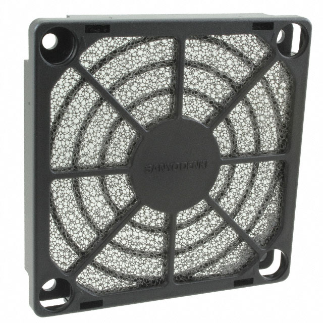 109-1002F13 Sanyo Denki Fan Filter 80mm Square Parts Distributor 109-1002F13 Sanyo Denki