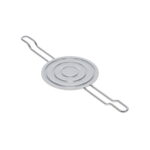 109-1040 Sanyo Denki Nickel, Chrome Plated Fan EMC Guard 92mm Sq Parts Distributor 109-1040 Sanyo Denki