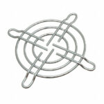 109-149E Sanyo Denki Nickel, Chrome Plated Fan Guard 52mm Sq Parts Distributor 109-149E Sanyo Denki