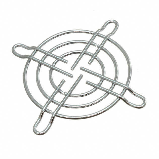 109-149E Sanyo Denki Nickel, Chrome Plated Fan Guard 52mm Sq Parts Distributor 109-149E Sanyo Denki