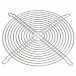109-619E Sanyo Denki Nickel, Chrome Plated Fan Guard 160mm Sq Parts Distributor 109-619E Sanyo Denki