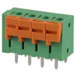 142V-07P Dinkle Terminal Block, Mini Screwless Cage Clamp 7Pos 5.08mm Parts Distributor 142V-07P Dinkle Terminal Block