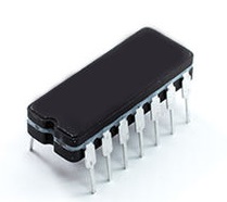 AMD AM27128ADC EPROM 16KX8 250ns CDIP28 Parts Distributor CD40106BF Texas Instruments Inverter Schmitt Trigger 6-Element CMOS 14-CDIP