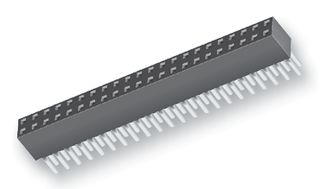 SAMTEC SSW-107-01-G-D Connector Socket Strip 14 POS 2.54mm Parts Distributor SAMTEC SSW-107-01-G-D Connector Socket Strip 14 POS 2.54mm - Image 2