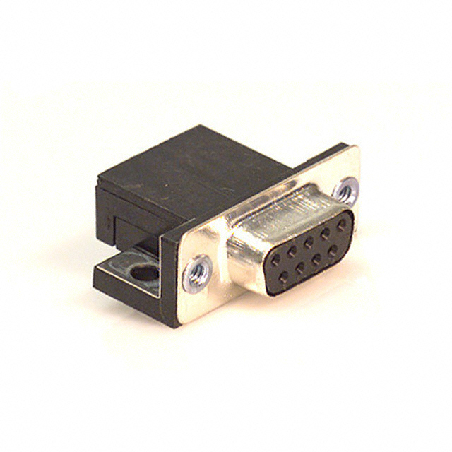 NORCOMP DB9 FEM .590 Right angle connector Receptical PCB Parts Distributor NORCOMP DB9 FEM .590 Right angle connector Receptical PCB - Image 2