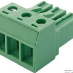 PC 4/ 3-ST-7,62 Phoenix Pluggable Terminal Block, 7.62 mm, 3 Ways, 24 AWG, 10 AWG, 4 mm, Screw Parts Distributor PC 4/ 3-ST-7