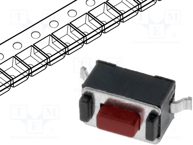 DIPTRONICS DTSMF-31R-V-T/R Microswitch Parts Distributor DTSMF-31R-V-T/R Diptronics