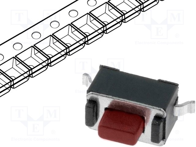 DIPTRONICS DTSMF-32R-V-T/R Microswitch Parts Distributor DTSMF-32R-V-T/R Diptronics
