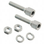 2-1437012-4 TE Connectivity Jackscrew Socket 4-40 Socket, 4-40 Screw Parts Distributor 2-1437012-4