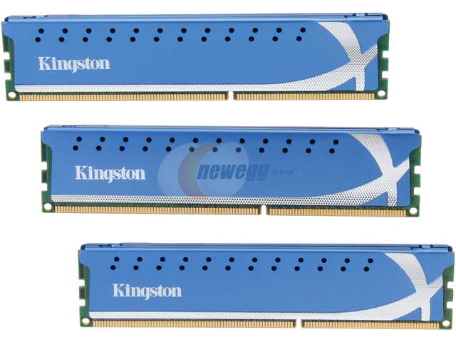 KINGSTON KHX1600C9D3K3/6GX HyperX 6GB kit (2GB x 3) triple channel 240-pin DDR3 Parts Distributor KHX1600C9D3K3/6GX Electronic Components