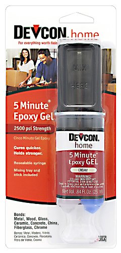 Devcon (21045-6PK) 5-Minute Epoxy Gel – 25 ml Dev-Tube, (Pack of 6) Parts Distributor (Pack of 6)