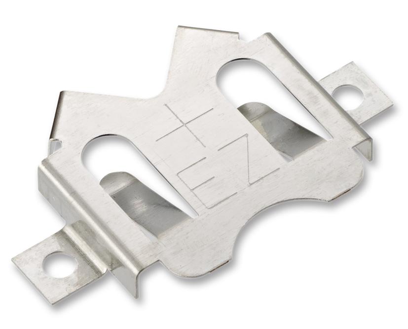S8211-46R Harwin Battery Holder for CR2032 and 20mm Coin Cell Batteries Parts Distributor S8211-46R Harwin