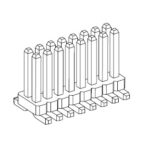 2199SB-24G NELTRON 1.27MM PIN HEADER 24POS DOUBLE ROWS Parts Distributor 2199SB-24G NELTRON 1.27MM PIN HEADER 24POS DOUBLE ROWS