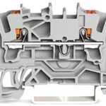 2202-1201 Wago Terminal Block 2 Position Push-in 12-18AWG Gray Parts Distributor 2202-1201 Wago Terminal Block 2 Position Push-in 12-18AWG Gray