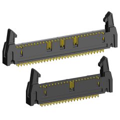 Neltron 2216S-XXG-01 2.54mm Shrouded Header With Ejector Straight Dip Type. Parts Distributor Neltron 2216S-XXG-01 2.54mm Shrouded Header With Ejector Straight Dip Type.