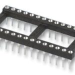 MULTICOMP 2227MC-28-03-05-F1 IC & Component Socket, 2227MC Series, DIP Socket, 28 Contacts, 2.54 mm, 7.62 mm Parts Distributor MULTICOMP 2227MC-28-03-05-F1 IC & Component Socket