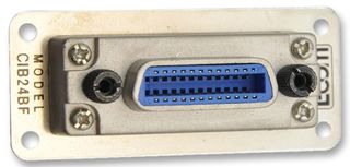 CIB24BF L-Com IEEE-488 Bulkhead Adapter, Female / Female Parts Distributor CIB24BF Electronic Components