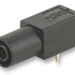 MULTI-CONTACT 23.3200-21 TEST SOCKET, PCB, 4MM, 24A, BLACK Parts Distributor MULTI-CONTACT 23.3200-21 TEST SOCKET