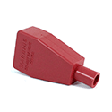Straight-In-Type Red Battery Boot 6-4 GA