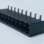 Weiland 25.332.3953.1 Right Angle Board Mounted 9 Circuit Terminal Block