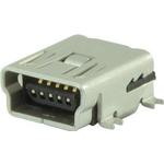 UJ2-MBH-1-SMT-TR CUI Mini B USB 2 Connector Parts Distributor UJ2-MBH-1-SMT-TR CUI