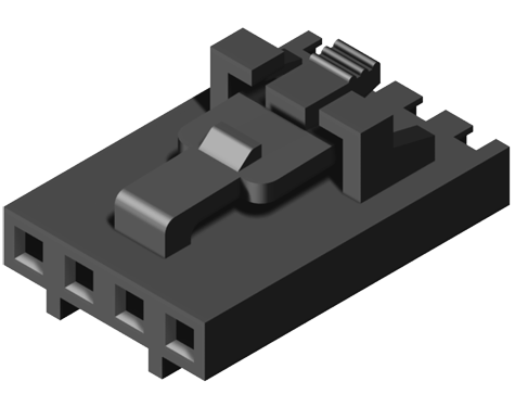 2544RO-04TR-L AMTEK CONNECTOR HEADER 4 CONTACTS Parts Distributor 2544RO-04TR-L AMTEK CONNECTOR HEADER 4 CONTACTS - Image 2