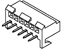 MOLEX 26-11-6125 Connector Housing, Single Row 12 Circuit, Pitch 3.96mm Parts Distributor MOLEX 26-11-6125 Connector Housing