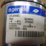 Genteq 27L898BC Film Capacitor 45uF 370VAC Parts Distributor Genteq 27L898BC Film Capacitor 45uF 370VAC