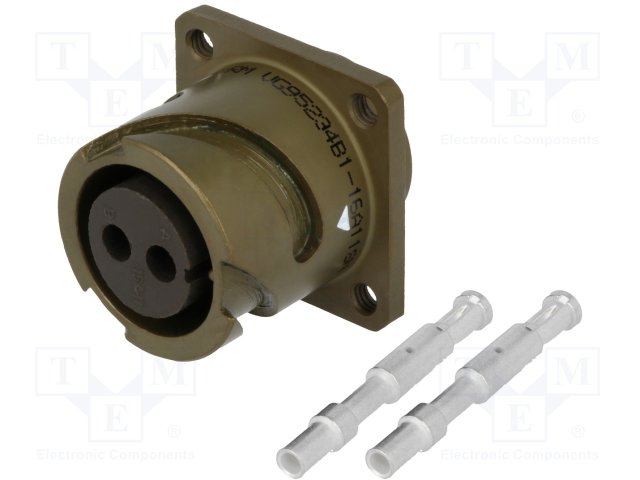 VG95234B116A11SN ITT Connector Socket; 2Pin Parts Distributor VG95234B1-16A11SN ITT Cannon