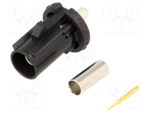 2FA1-NASP-PCB-3 Amphenol RF Connector, Right Angle PCB Plug, 50 Ohm Parts Distributor 2FA1-NASP-PCB-3 Amphenol RF Connector