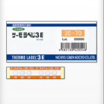 3E-140 NiGK Thermolabel 3E,Irreversible Triple point indicator at 10C intervals 140 – 150 – 160C Parts Distributor 3E-140 NiGK Thermolabel 3E