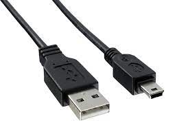 3021003-03 Qualtek Shielded USB Cable, Type A Plug to Mini Type B Plug, 3ft Black Parts Distributor 3021003-03 Qualtek Shielded USB Cable