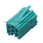 30220317 Delphi Green 6 pin female VW auto connector Parts Distributor 30220317 Delphi Green 6 pin female VW auto connector