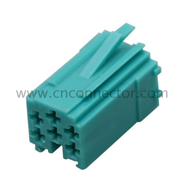 30220317 Delphi Green 6 pin female VW auto connector Parts Distributor 30220317 Delphi Green 6 pin female VW auto connector
