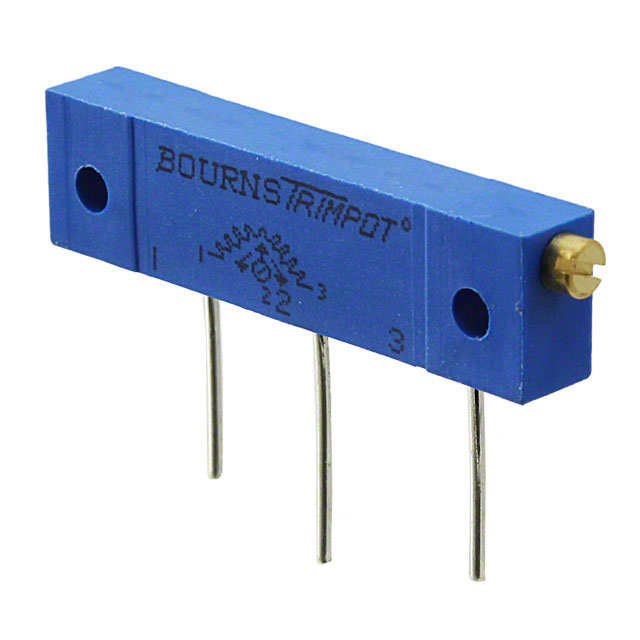 BOURNS 3059Y-1-101M 100ohms 10% 1-1/4 Panel Mount Parts Distributor BOURNS 3059Y-1-101M 100ohms 10% 1-1/4 Panel Mount