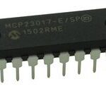 MCP23017-E/SP Microchip I/O Expander 16 I2C 1.7MHz 28-SPDIP Parts Distributor MCP23017-E/SP Microchip Technology