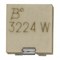 BOURNS 3224W-1-201E, Trimmer Resistor 200ohms 10% 4mm Square Parts Distributor Trimmer Resistor 200ohms 10% 4mm Square