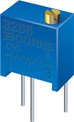 Bourns 3266W-1-102LF Vertical Board Mount Trimmer Potentiometer 1.0k Ohms 250mW 10% Parts Distributor Bourns 3266W-1-102LF Vertical Board Mount Trimmer Potentiometer 1.0k Ohms 250mW 10% - Image 2