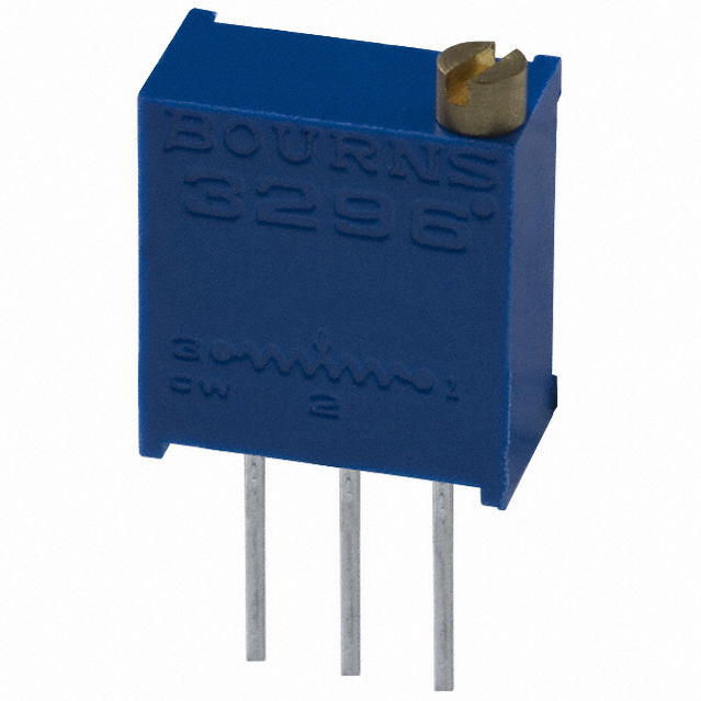 BOURNS 3296W-1-102 Resistor Trimmer 1Kohms Sealed 3/8″ SQ PC Pins Parts Distributor BOURNS 3296W-1-102 Resistor Trimmer 1Kohms Sealed 3/8" SQ PC Pins - Image 2