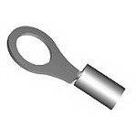 TE Connectivity / AMP 33460 Non-Insulated Ring Tongue Terminal 8 AWG to #10 Stud Tin Plated Parts Distributor TE Connectivity / AMP 33460 Non-Insulated Ring Tongue Terminal 8 AWG to #10 Stud Tin Plated