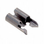 3528 Keystone Terminal, 6.4mm, 0.8mm, Female, Brass, Tinned Parts Distributor 3528 Keystone Terminal