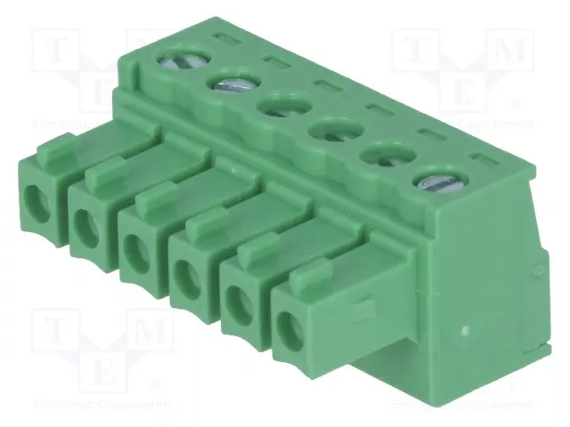 15EDGK-3.81-06P-14-00A(H) Degson Terminal Block; 3.81mm 6 Position Parts Distributor 15EDGK-3.81-06P-14-00A(H) Degson Terminal Block; 3.81mm 6 Position