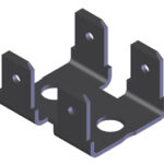 VOGT 3863D04.68 ZS20119804 BRASS PCB TAB BLOCKS Parts Distributor VOGT 3863D04.68 ZS20119804 BRASS PCB TAB BLOCKS