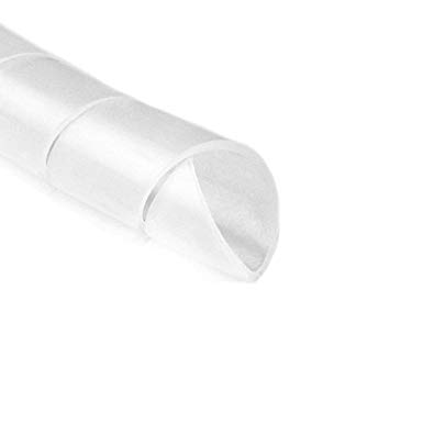 3NFP9C HellermannTyton Spiralwrap 0.5″, Natural Parts Distributor Natural