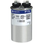 27L514 Genteq Capacitor 60uF 370V Can Parts Distributor 97F6660RC Genteq Lighting Capacitor 12uF 400VAC Oval