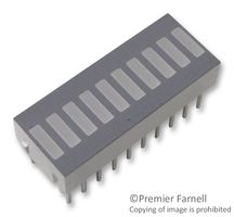 HDSP-4840 Broadcom LED Displays Yellow Light Bar 2.2 V 1.9 mcd Through Hole Parts Distributor HDSP-4840 Avago Technologies