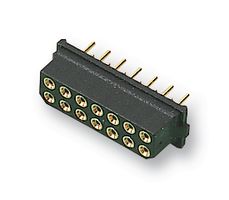 M80-8501445 Harwin Receptacle Connector 14 Position Through Hole Parts Distributor M80-8501445 Harwin